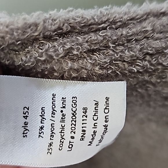 Barefoot Dreams Cozychic Lite Circle Soft Cardigan With Pockets XS/S - Picture 7 of 9